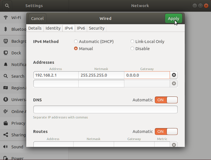 Navigator Software Setup