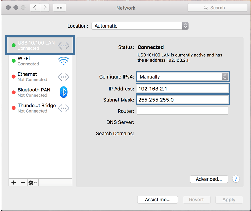 Navigator Software Setup